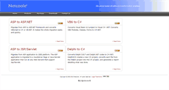 Desktop Screenshot of netcoole.com